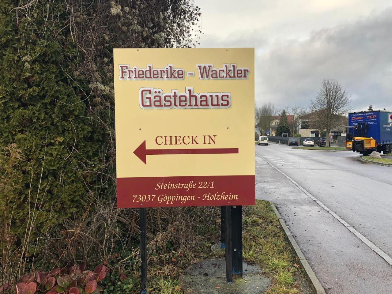 Friederike Wackler Gaestehaus Göppingen Kültér fotó